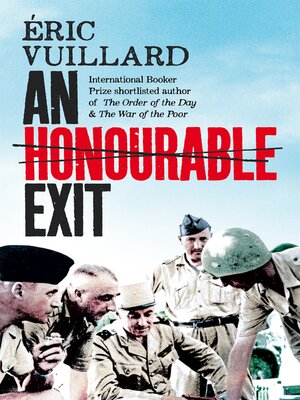 cover image of An Honourable Exit